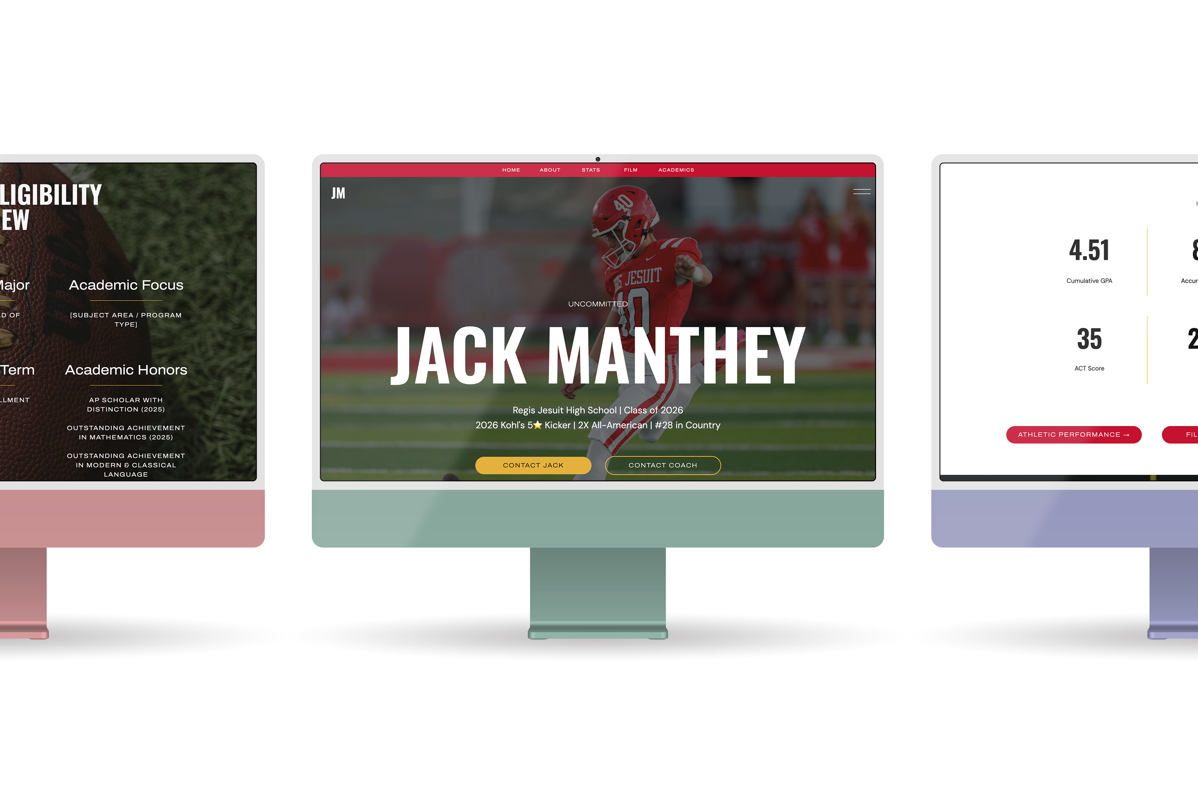 The Elevate Showit Portfolio Template